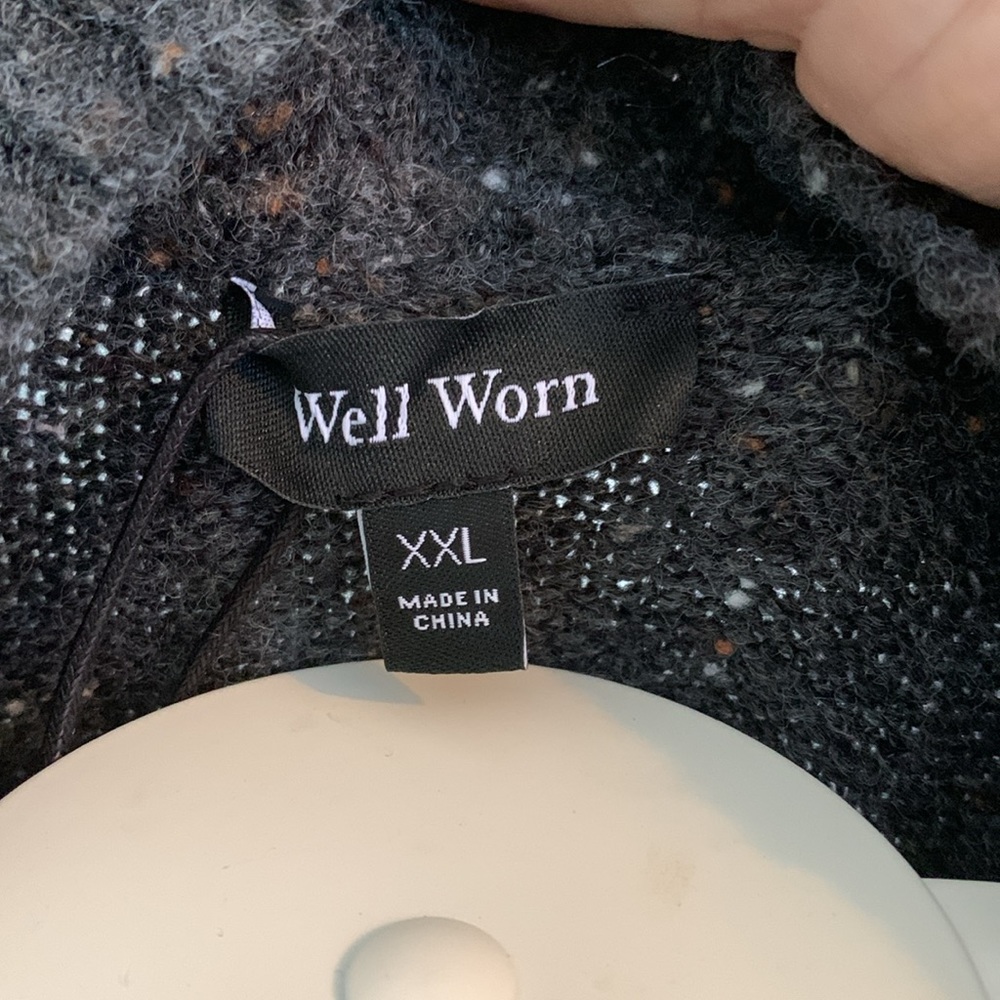Well‎ Worn oversized sweater. NWT. Retail 48 - Picture 6 of 10